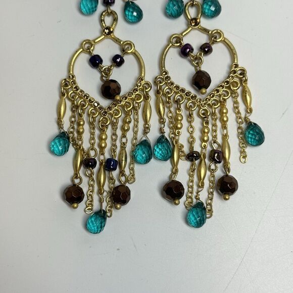 Chicos Jacoy Chandelier Earrings New - Picture 2 of 5